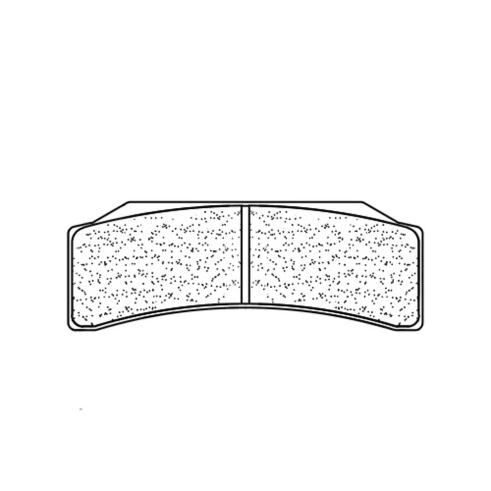 Plaquettes de frein CL BRAKES Racing métal fritté - 1251C60