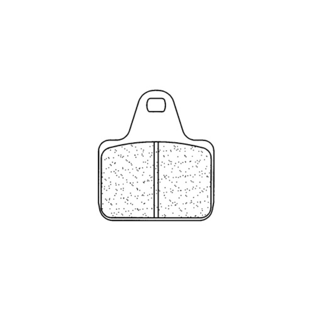 Plaquettes de frein CL BRAKES route métal fritté - 1075XBK5