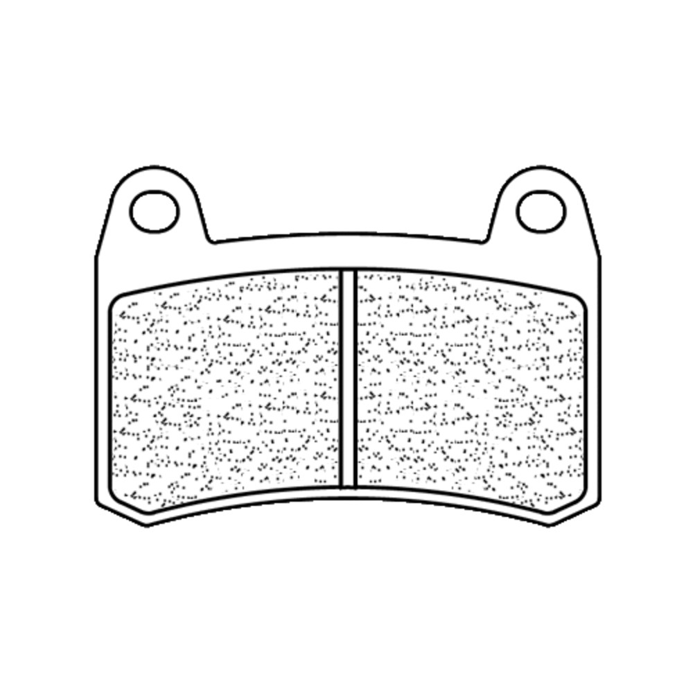 Plaquettes de frein CL BRAKES route métal fritté - 1274A3+