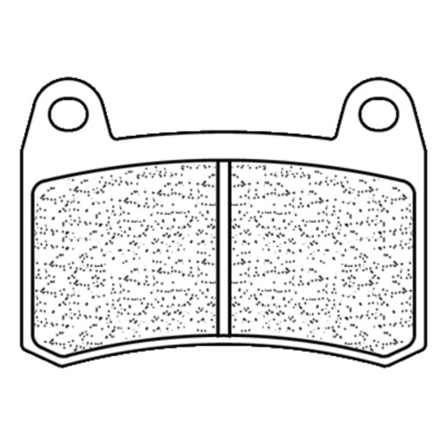 Plaquettes de frein CL BRAKES route métal fritté - 1274A3+