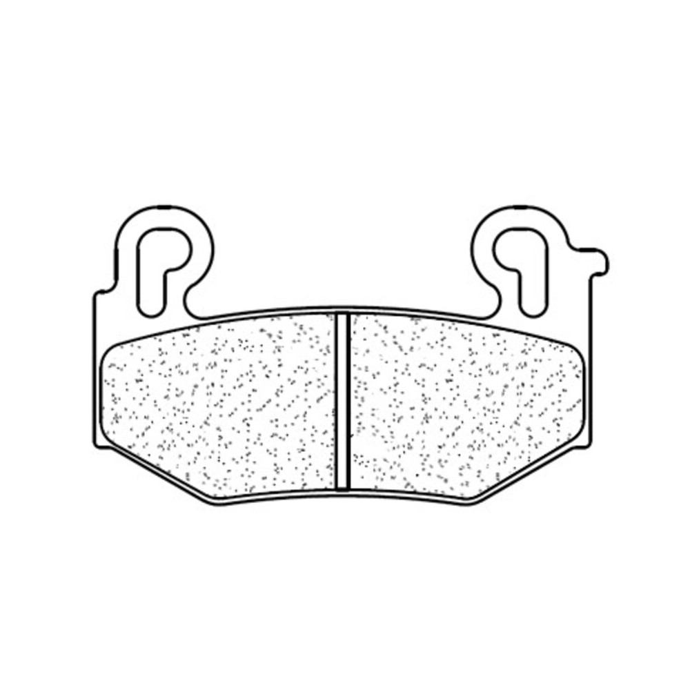 Plaquettes de frein CL BRAKES route métal fritté - 1280A3+