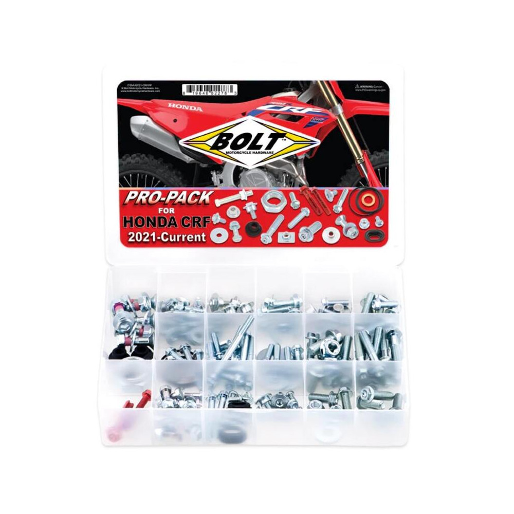 Kit de visserie BOLT Pro-Pack pour Honda