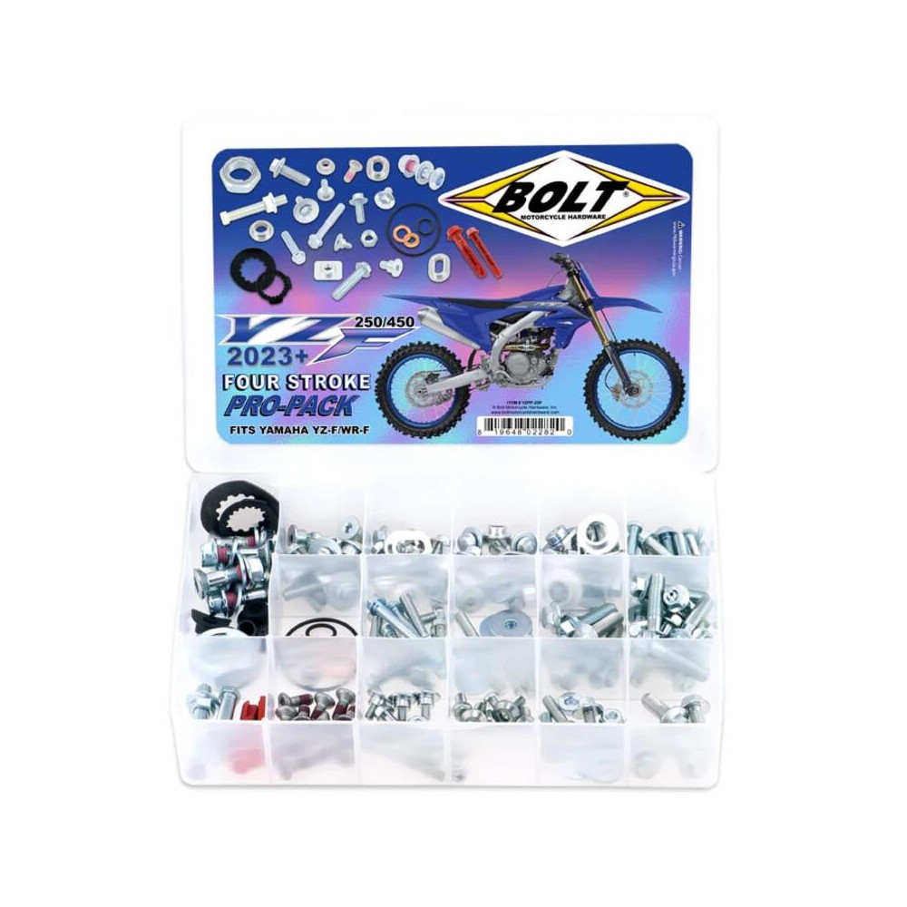 Kit visserie plastiques BOLT Pro Pack