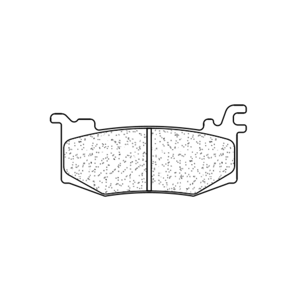 Plaquettes de frein CL BRAKES métal fritté - 1282XBK5