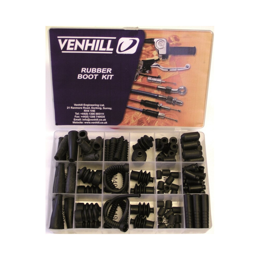 Coffret accessoires cables VENHILL butée de gaine + régleur de câble