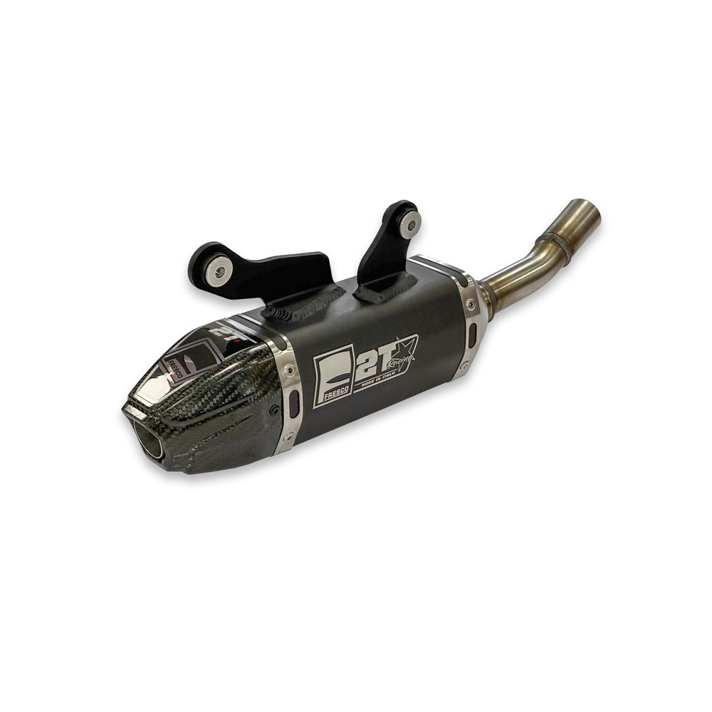 Silencieux FRESCO Carby aluminium noir/casquette carbone