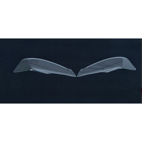 Écran de protection feu avant R&G RACING translucide par paire Ducati MTS Enduro 1260