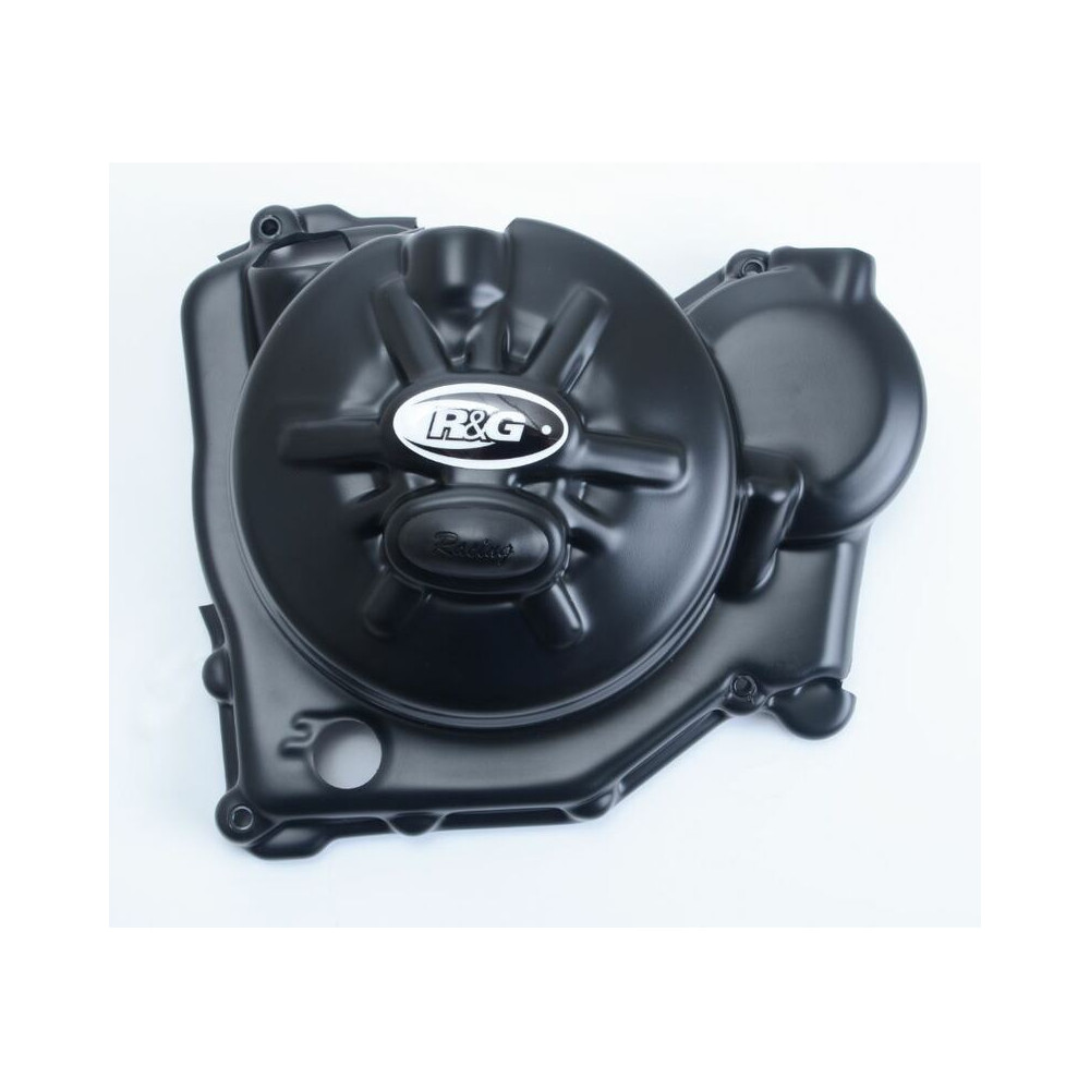 Couvre-carter gauche R&G RACING Race Series noir Aprilia RSV4