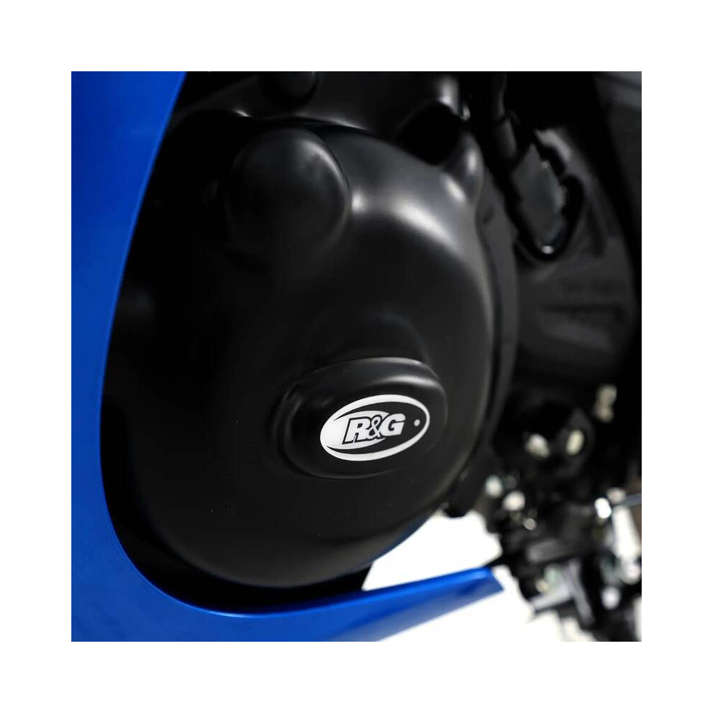 Couvre-carter gauche (alternateur) R&G RACING noir Suzuki GSX-R125
