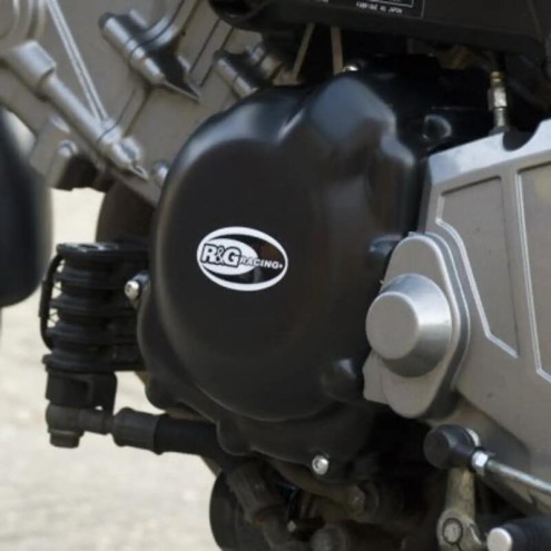 Couvre-carter gauche R&G RACING noir Suzuki SV650