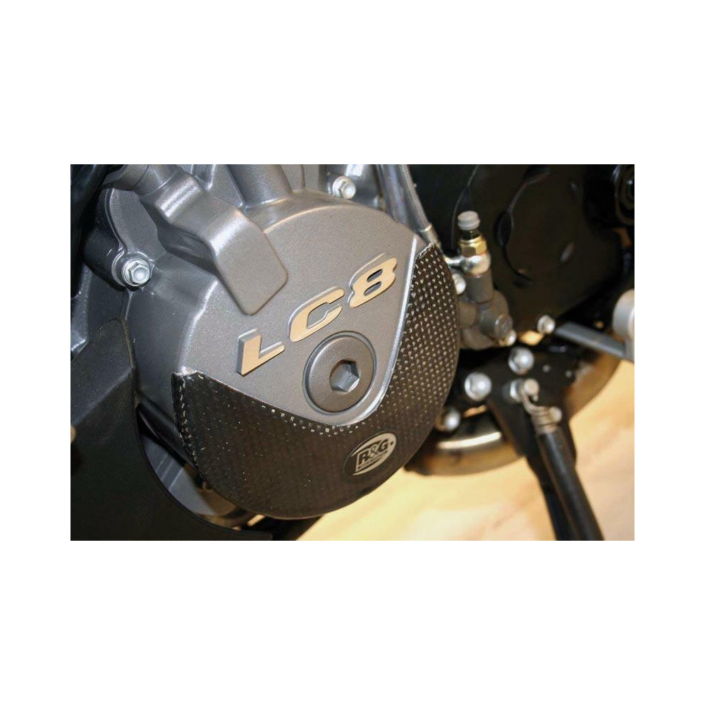 Slider moteur carbone gauche pour KTM LC8 Superduke