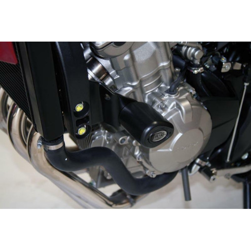 Tampons de protection R&G RACING Aero noir Honda CB600N/F Hornet
