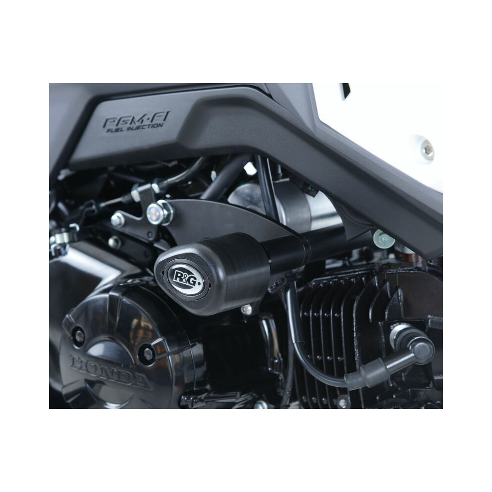 Tampons de protection R&G RACING Aero noir Honda MSX125