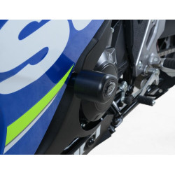 Tampons de protection R&G RACING Aero noir (sans perçage) Suzuki GSX250R