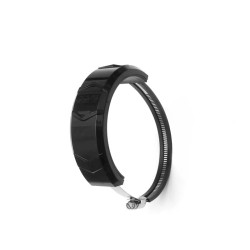 Protection de silencieux rond R&G RACING noir Ø115-140mm