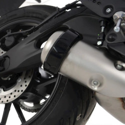 Protection de silencieux rond R&G RACING noir Ø115-140mm