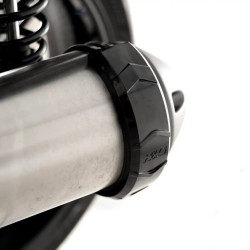 Protection de silencieux rond R&G RACING noir Ø115-140mm