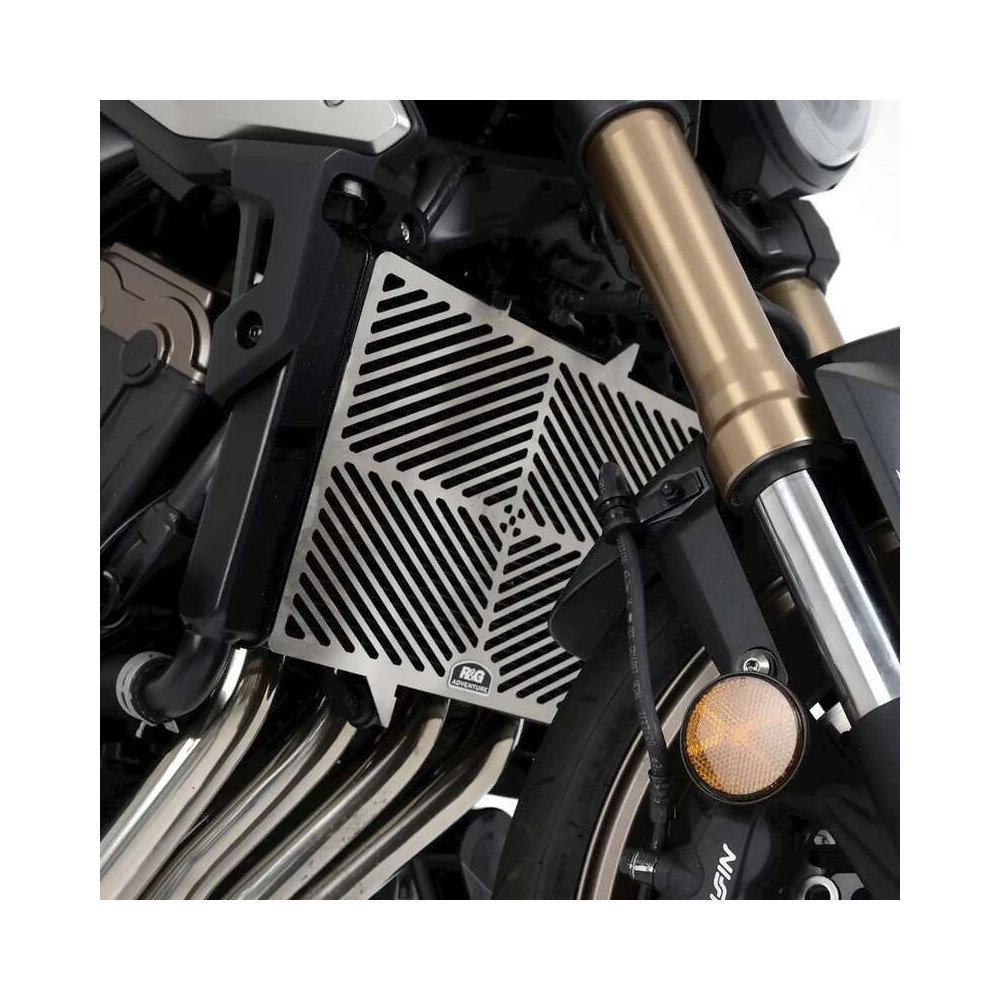 Protection de radiateur R&G RACING inox - Honda CBR650F