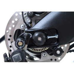 Protection de bras oscillant R&G RACING noir Suzuki GSX-S 1000 ABS/FA