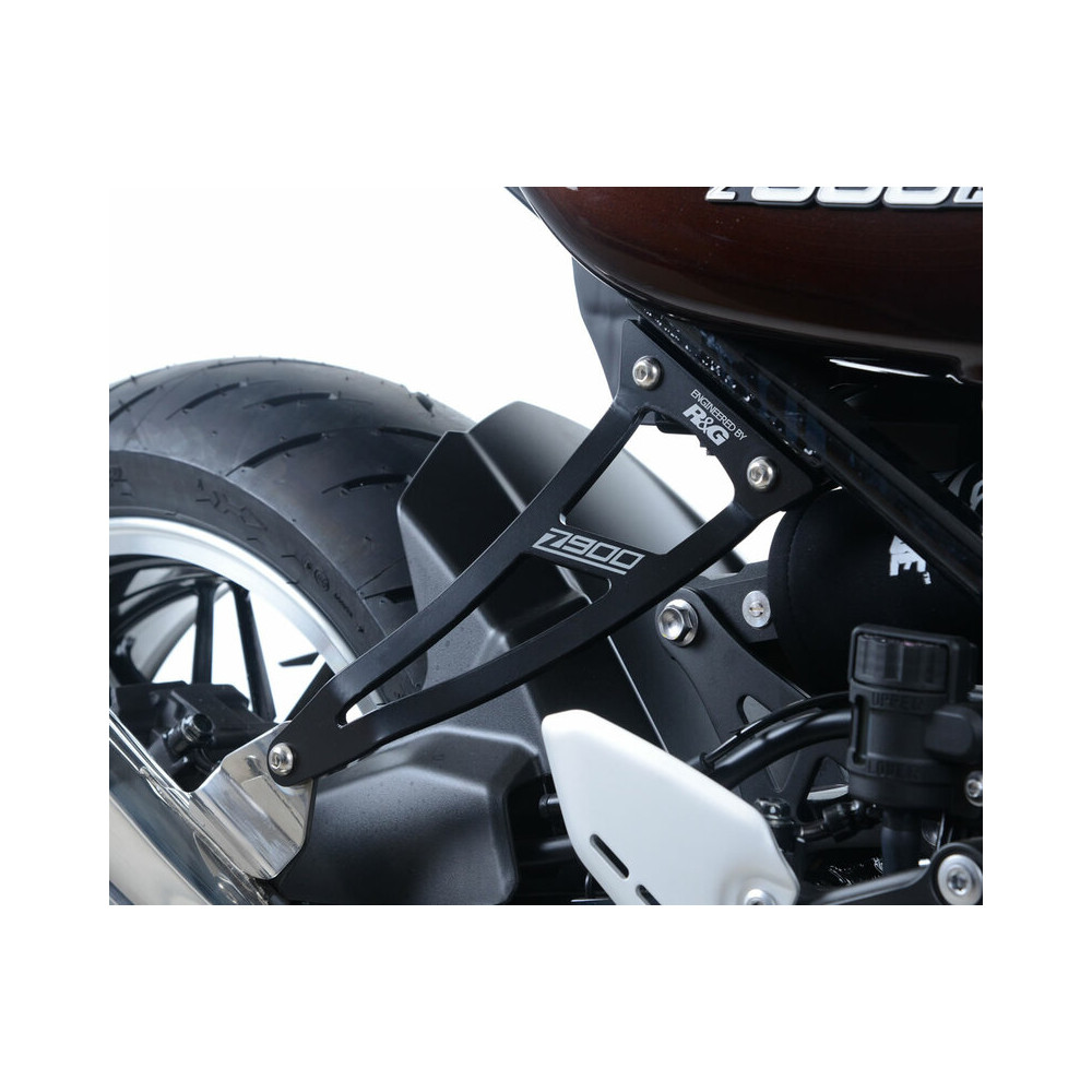 Patte de fixation de silencieux R&G RACING argent Kawasaki Z900RS