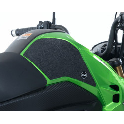 Kit grip de réservoir R&G RACING 2 pièces noir Kawasaki Z125
