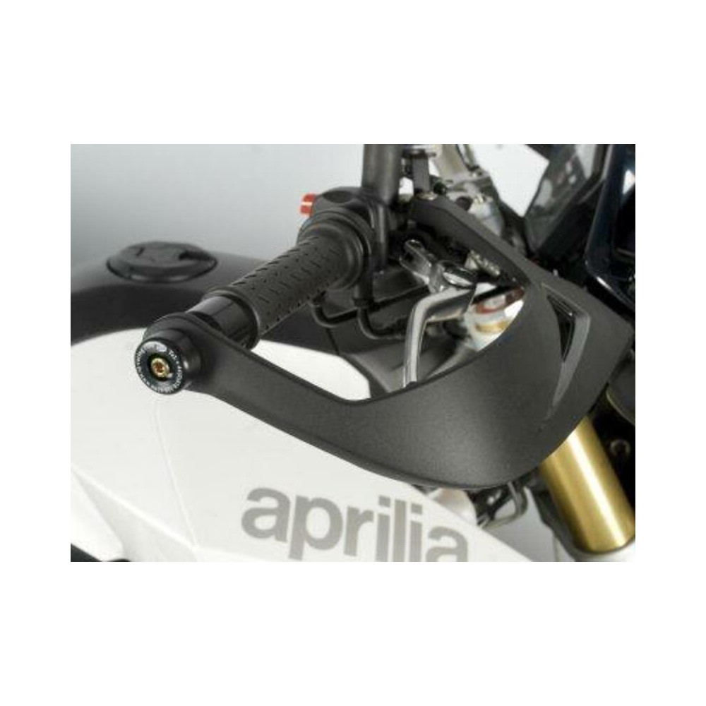 Embouts de guidon R&G RACING noir Aprilia Dorsoduro 750