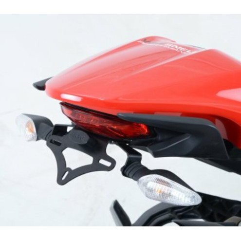 Support de plaque noir R&G RACING