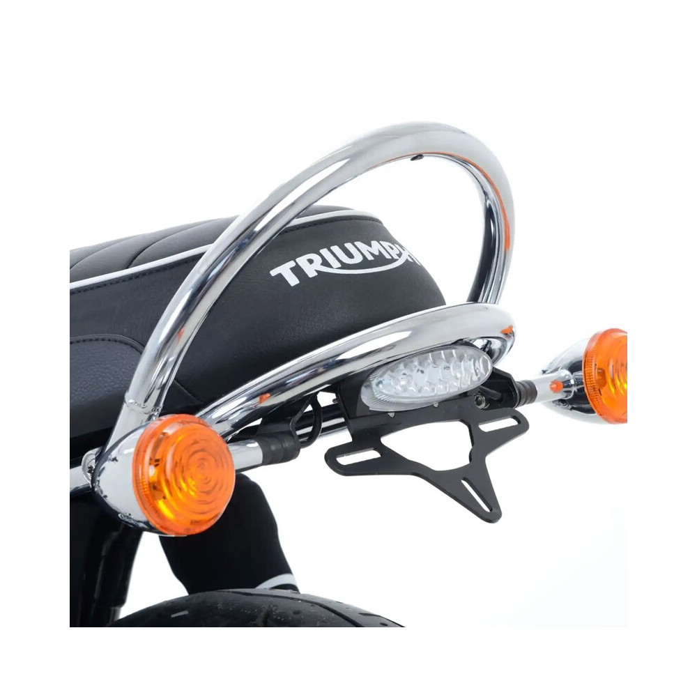 Support de plaque R&G RACING noir Triumph Bonneville 1200