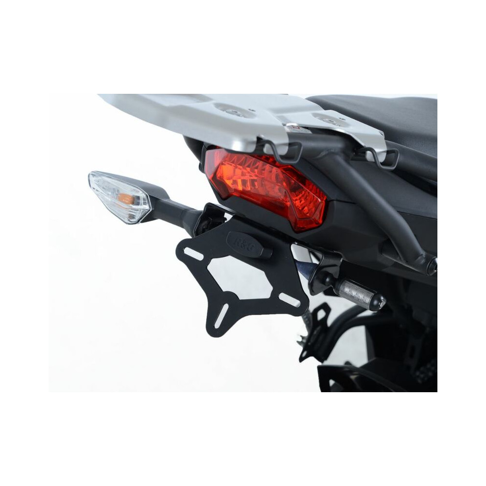 Support de plaque R&G RACING noir Kawasaki Versys X 250/300
