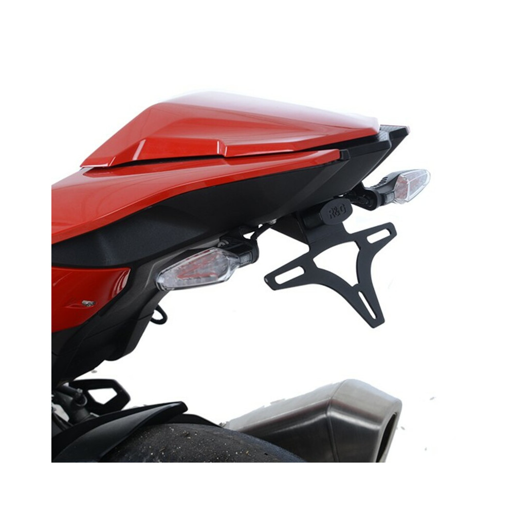 Support de plaque R&G RACING noir