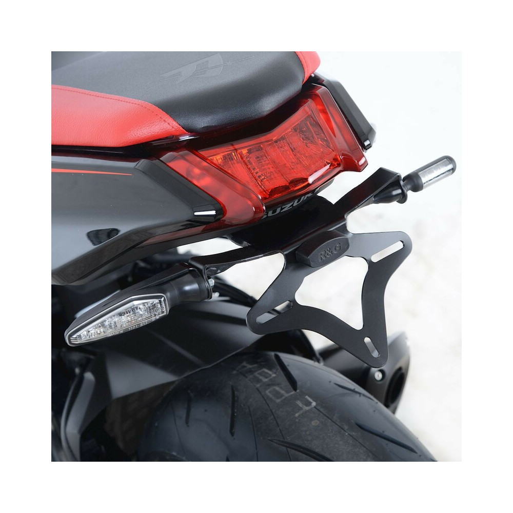 Support de plaque R&G RACING noir Suzuki Kanata