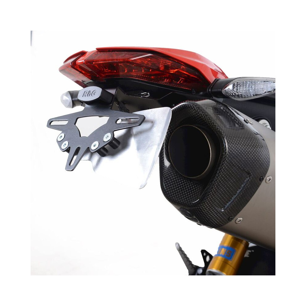 Support de plaque R&G RACING noir Ducati Hypermotard 950