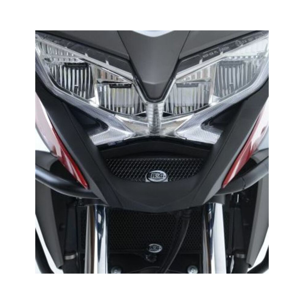 Protection de radiateur R&G Racing titane - Honda VFR800X Crossrunner