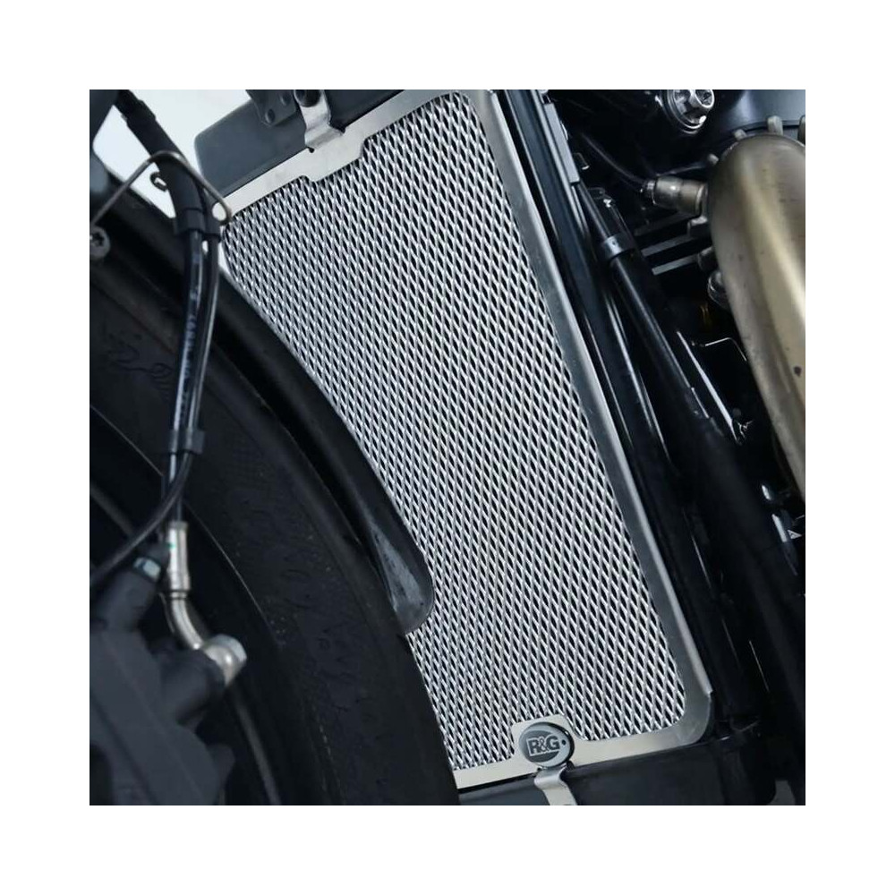 Protection de radiateur R&G Racing aluminium - Triumph Bonneville Bobber