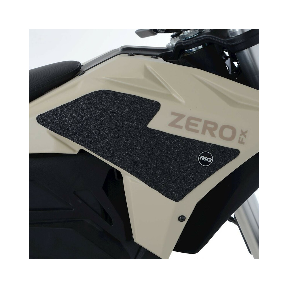 Kit grip de réservoir R&G RACING translucide (2 pièces) Zero FX