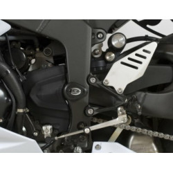 Tampons de protection R&G RACING Aero noir Kawasaki ZX6R 636