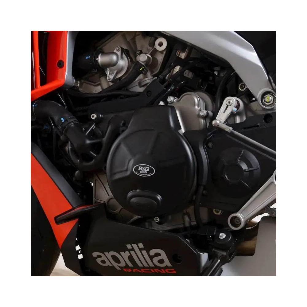 Couvre-carter gauche (alternateur) R&G RACING Race Series - noir