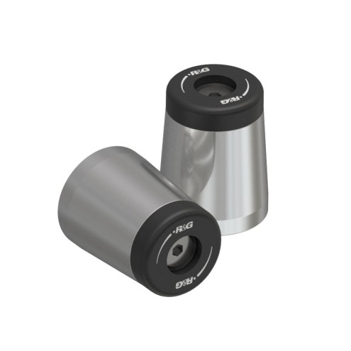 Embouts de guidon R&G RACING - noir Aprilia Tuono 660