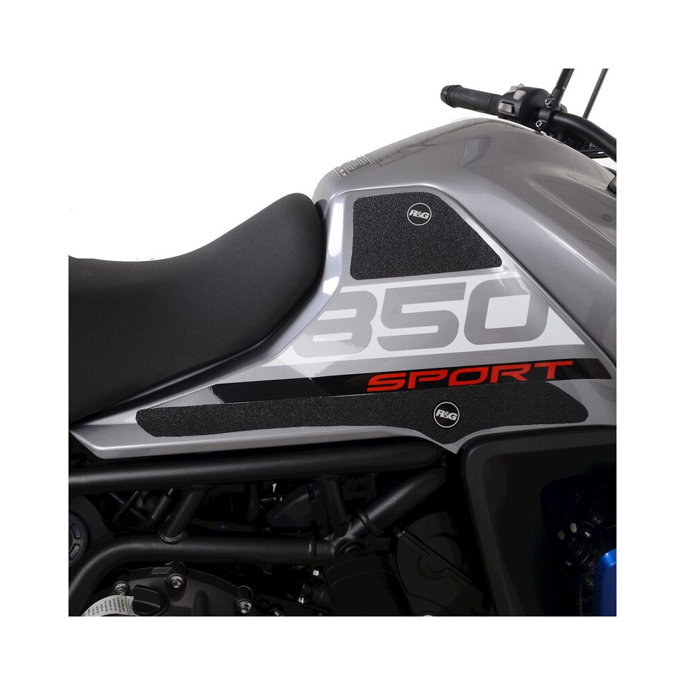 Kit grip de réservoir R&G RACING 4 Pièces - clair Triumph Tiger 850