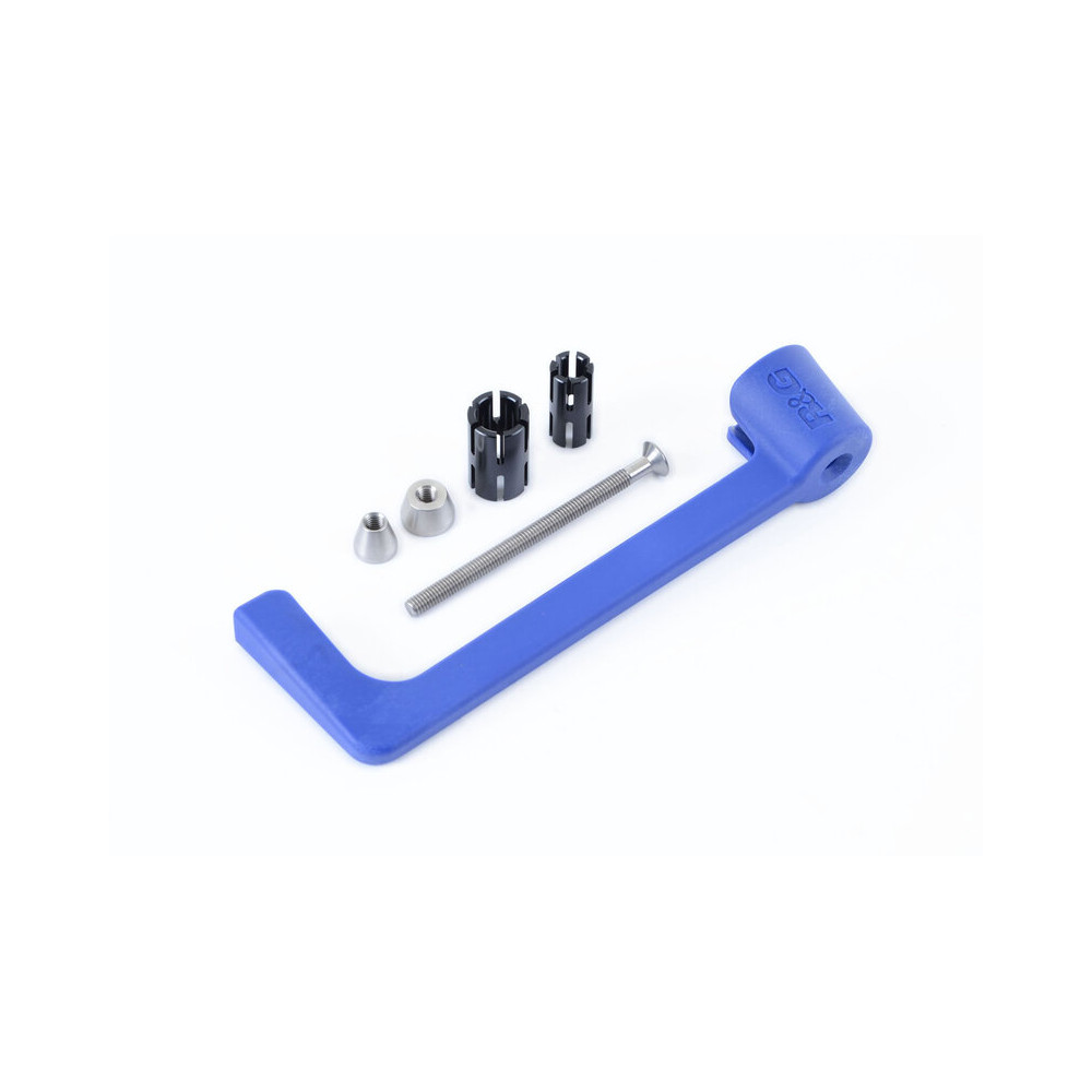 Protection de levier R&G RACING moulé - bleu Triumph