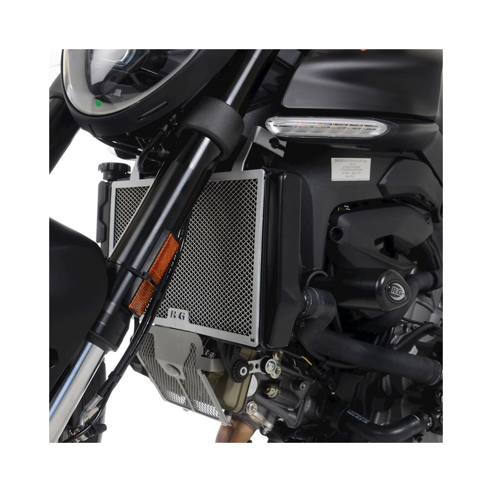 Protection de radiateur R&G RACING - rouge Ducati Monster 950