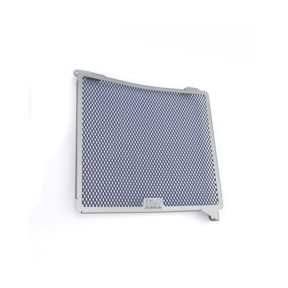 Protection de radiateur R&G RACING Pro - titane Kawasaki ZX-10R/RR