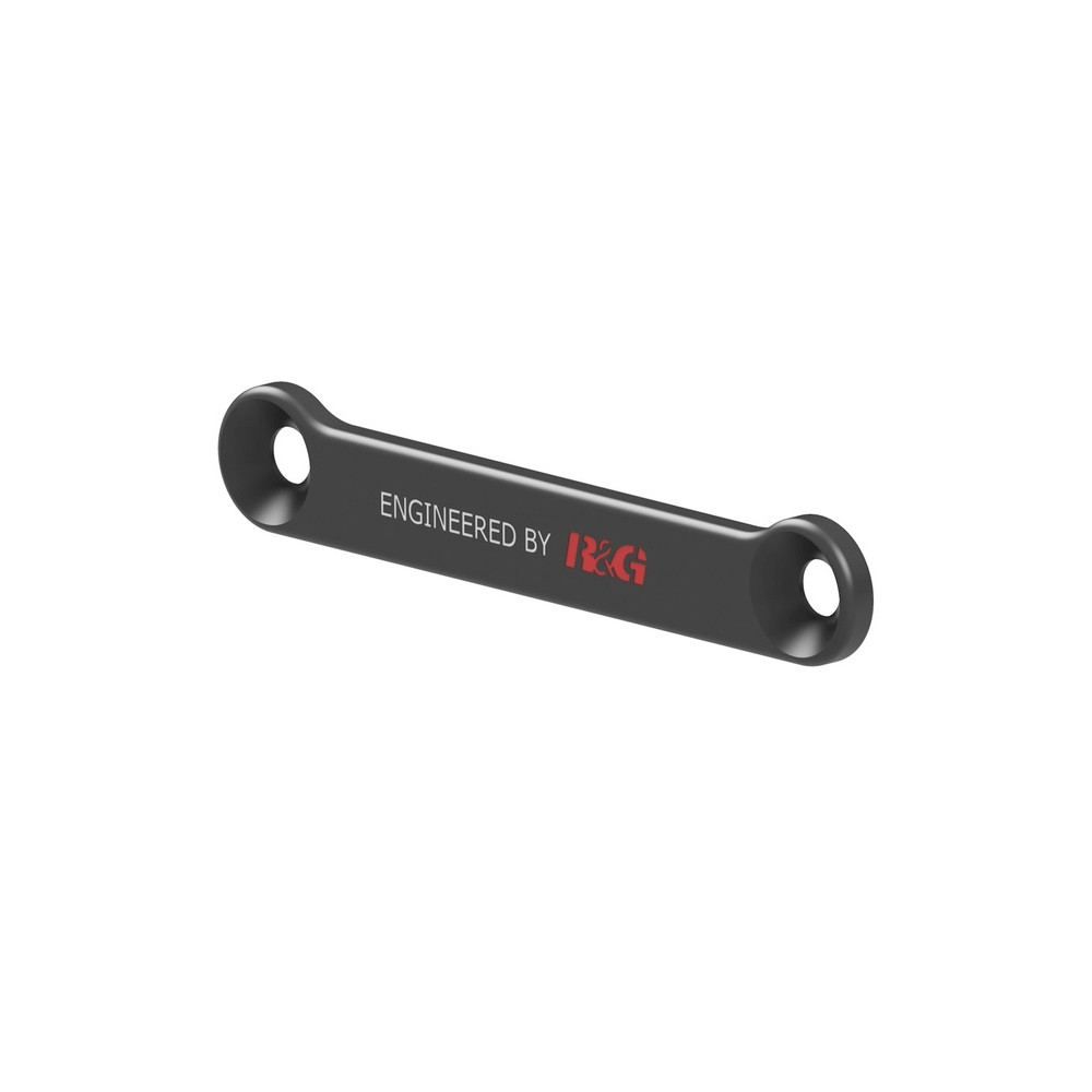 Cache orifice repose-pieds gauche R&G RACING - rouge Kawasaki ZH2