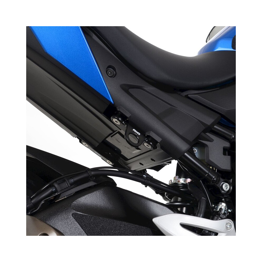 Platines pour sangles R&G RACING - noir Suzuki GSX-S950/1000