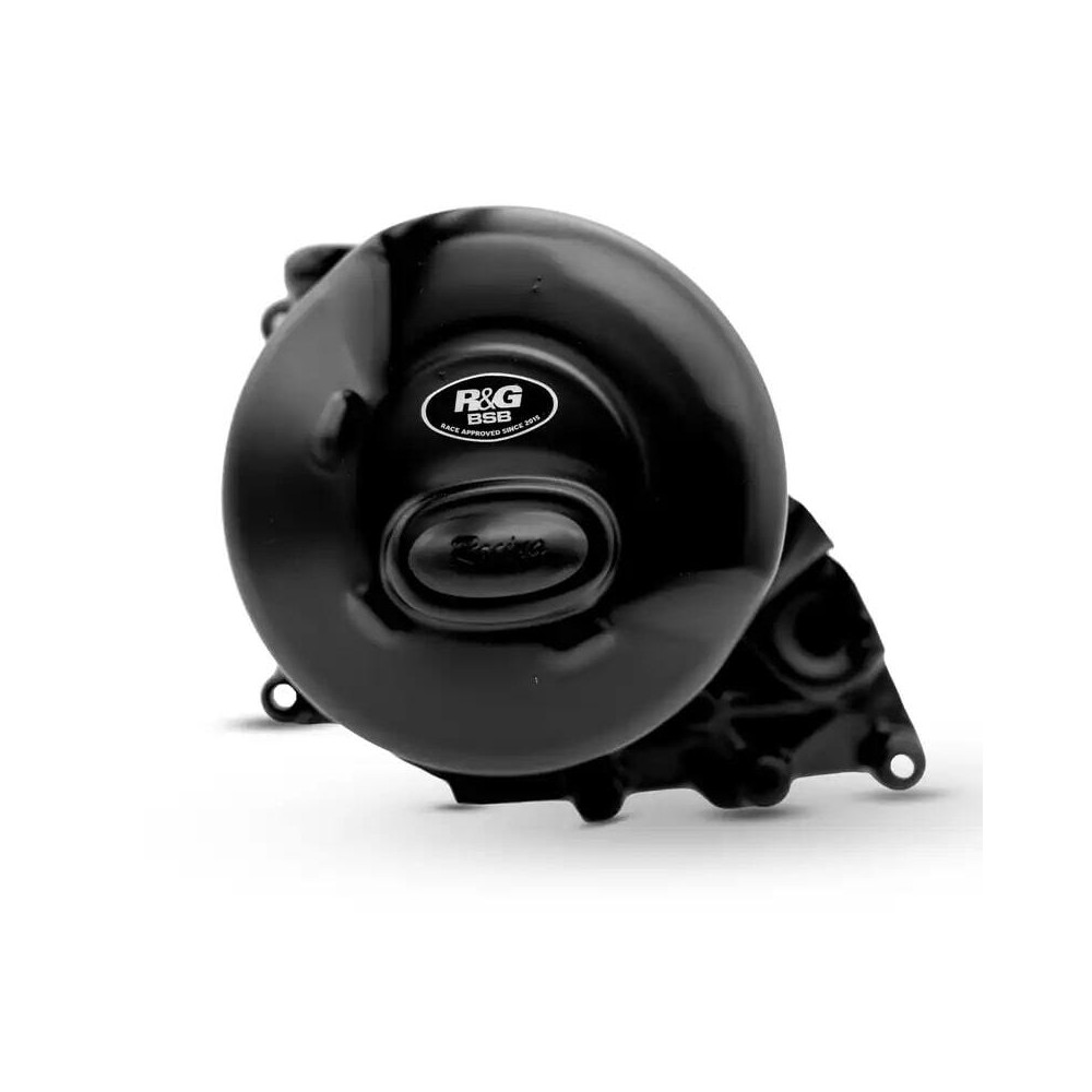 Couvre-carter droit R&G RACING Race Series - Black Ducati Streetfighter V4 S