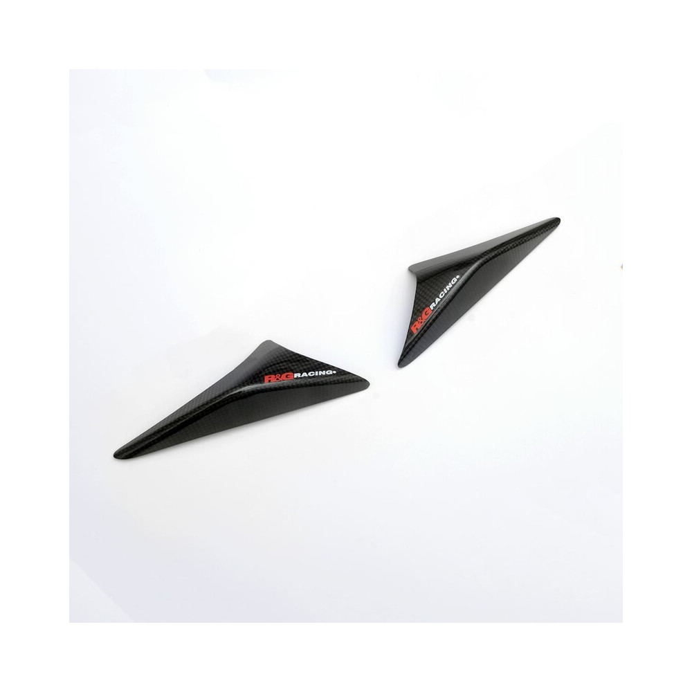 Sliders de coque arrière R&G RACING - carbone brillant