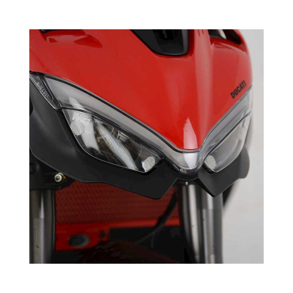 Écran de protection feu avant par pair R&G RACING transparent - Ducati Streetfighter V4