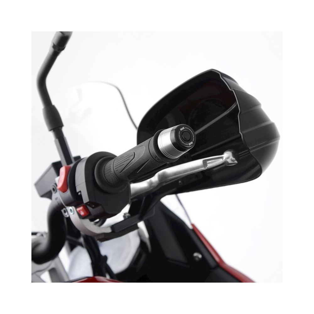 Embouts de guidon R&G RACING (sans rétroviseurs) Noir - Triumph