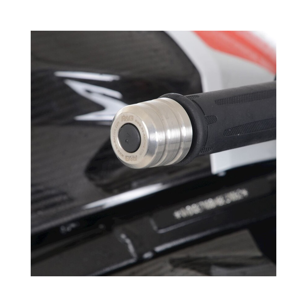 Embouts de guidon R&G RACING Inox