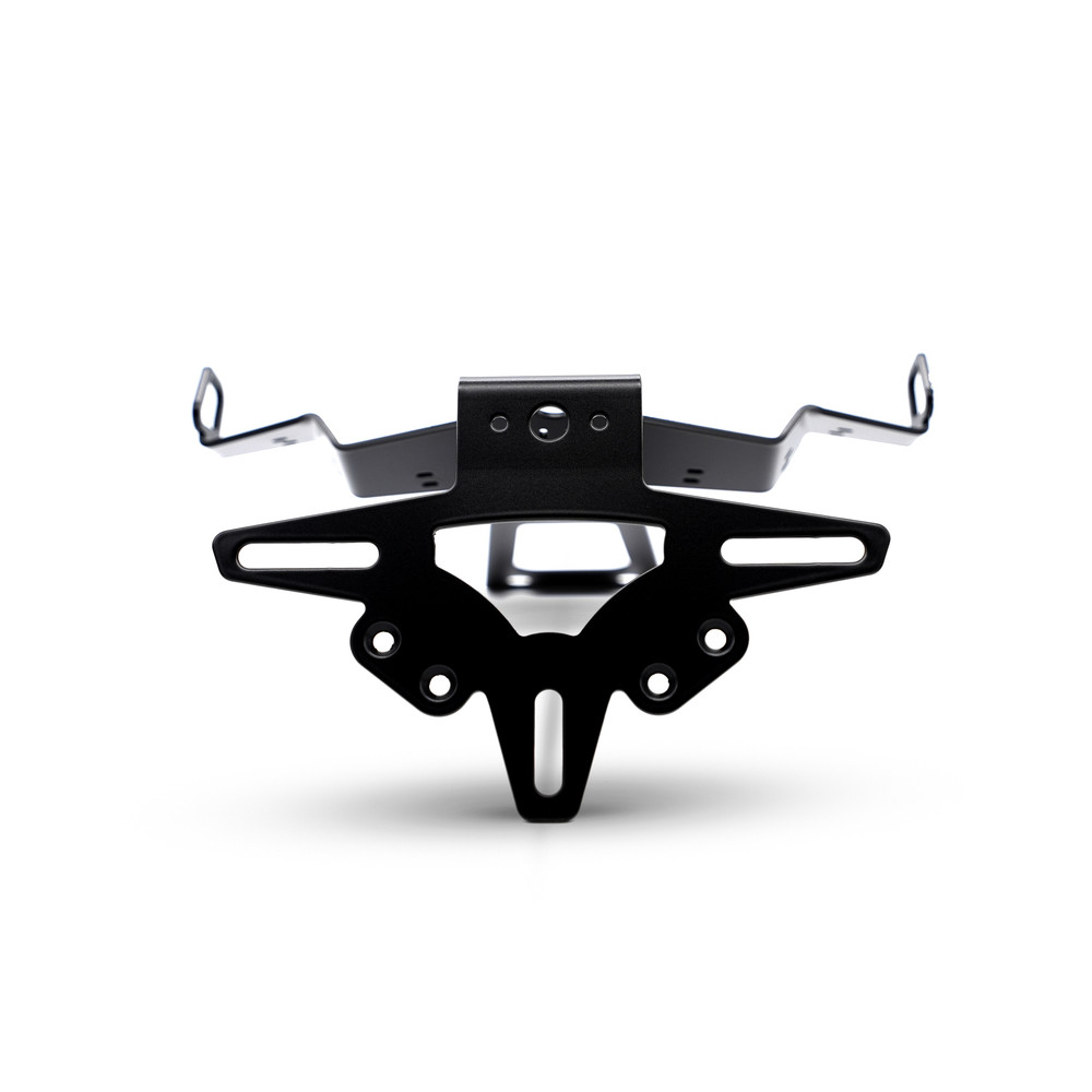 Support de plaque R&G RACING noir - Ducati Hypermotard 950 (échappement unilatéral uniquement)